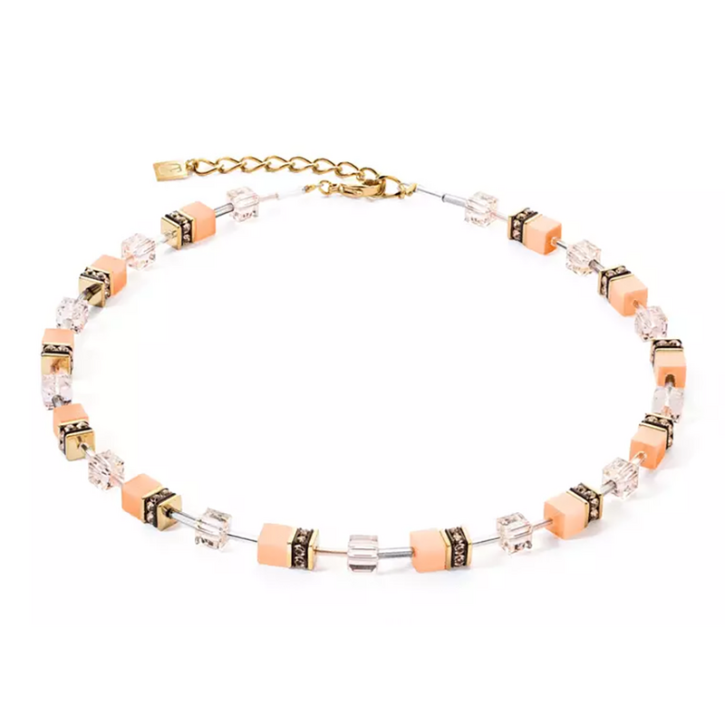 Coeur de Lion Halsband Apricot  402010-0230-, handla denna klocka online eller i butik hos klockmaster