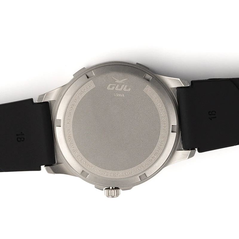 GUL No 2 Svart/Gul 36mm, klocka som du kan handla till bra pris hos oss på Klockmaster.