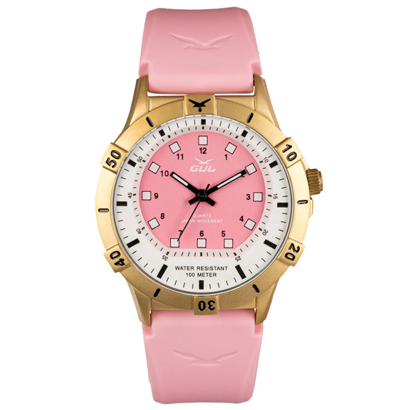 GUL No 2 Guld/Rosa 36mm, handla denna klocka online eller i butik hos klockmaster