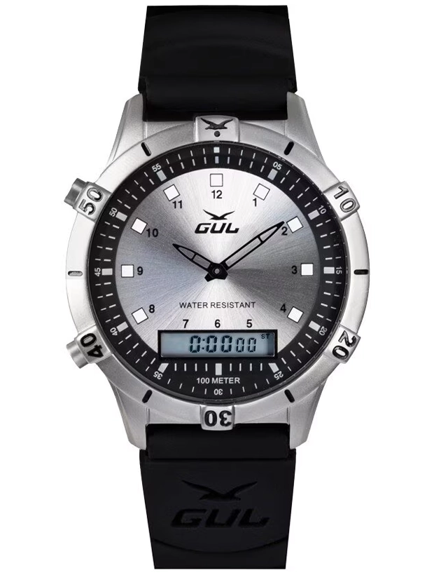 GUL No. 1 Ana-Digi 42mm 539014202BkBk, handla denna klocka online eller i butik hos klockmaster