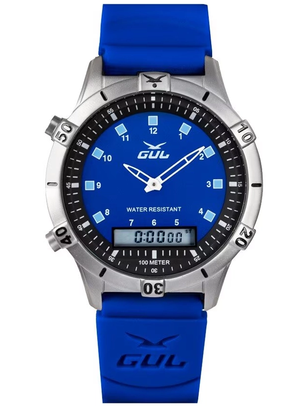 GUL No. 1 Ana-Digi 42mm 539014203BkBl, handla denna klocka online eller i butik hos klockmaster