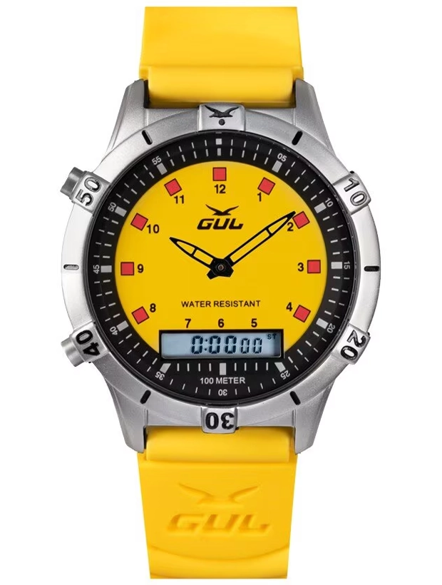GUL No. 1 Ana-Digi 42mm 539014204BkY, handla denna klocka online eller i butik hos klockmaster