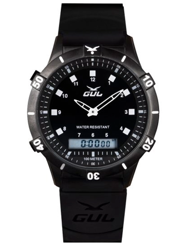 GUL No. 1 Ana-Digi 42mm 539214201BkBk, handla denna klocka online eller i butik hos klockmaster