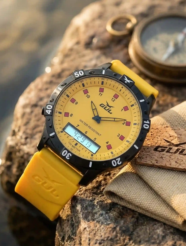 GUL No. 1 Ana-Digi 42mm 539214204YY, klocka som du kan handla till bra pris hos oss på Klockmaster.