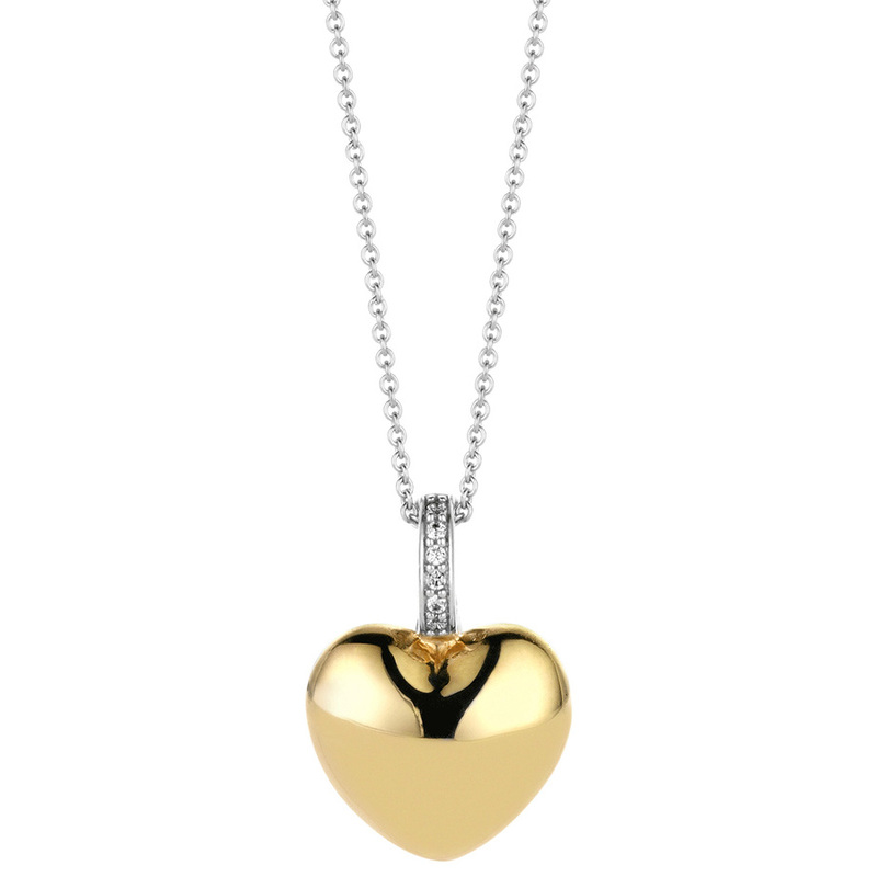 Ti Sento Milano Pendant - Guld 6745SY, handla denna klocka online eller i butik hos klockmaster