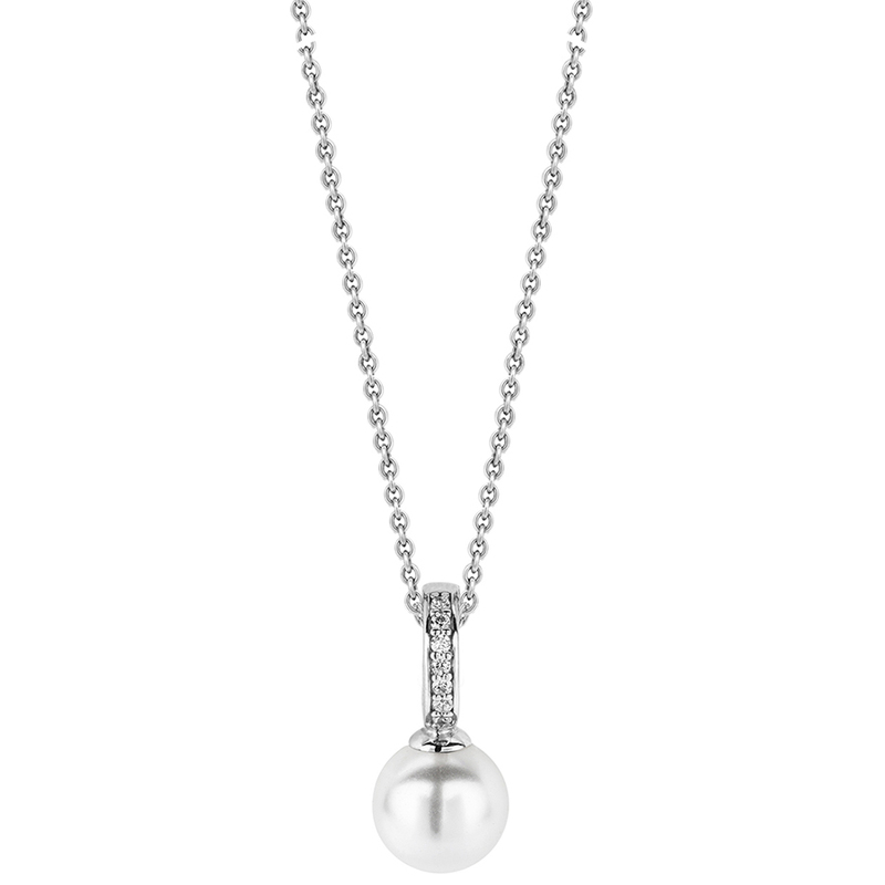 Ti Sento Milano Pendant - Vit 6760PW, handla denna klocka online eller i butik hos klockmaster