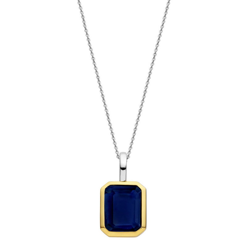 Ti Sento Milano Pendant - Guld och Silver 6817BY, handla denna klocka online eller i butik hos klockmaster