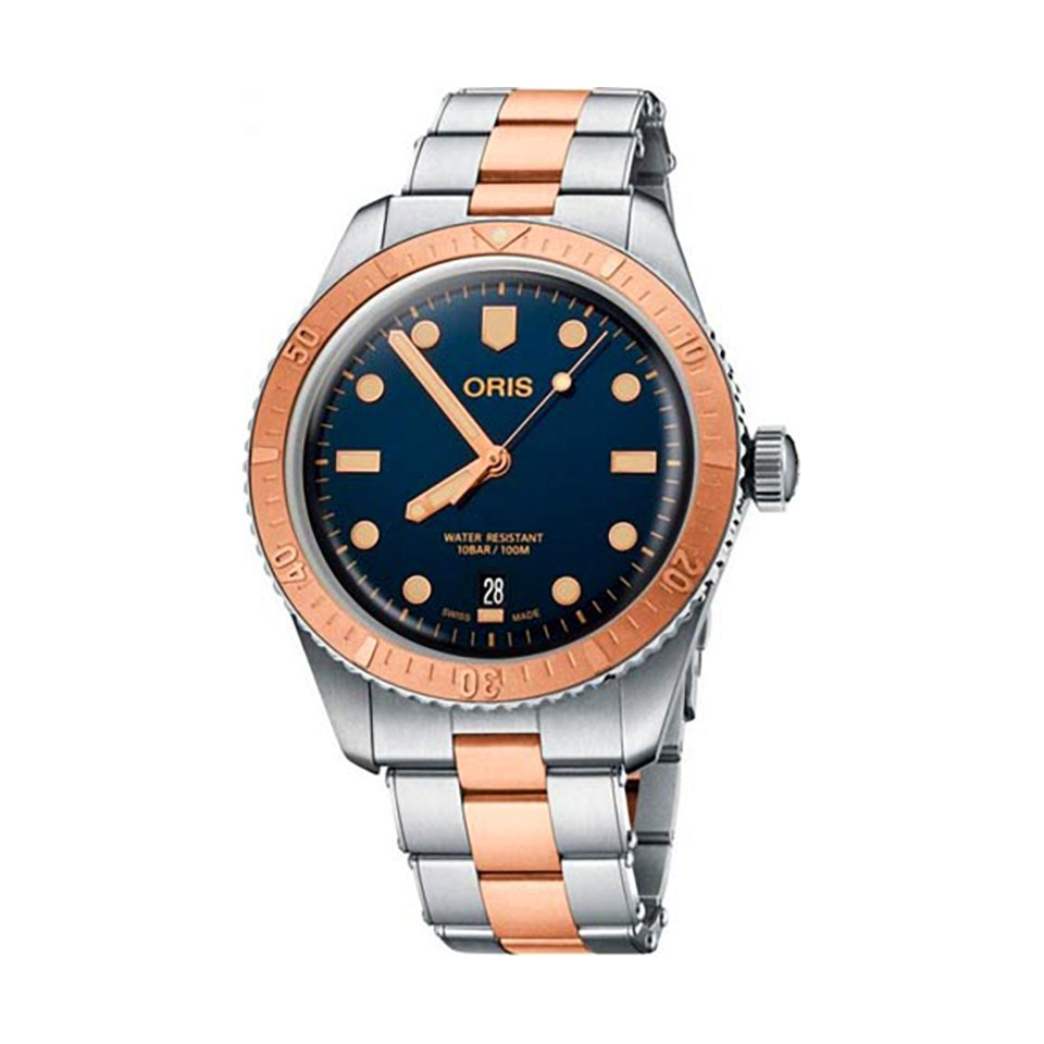 ORIS Divers Herritage 65 40mm 73377074355MB, handla denna klocka online eller i butik hos klockmaster