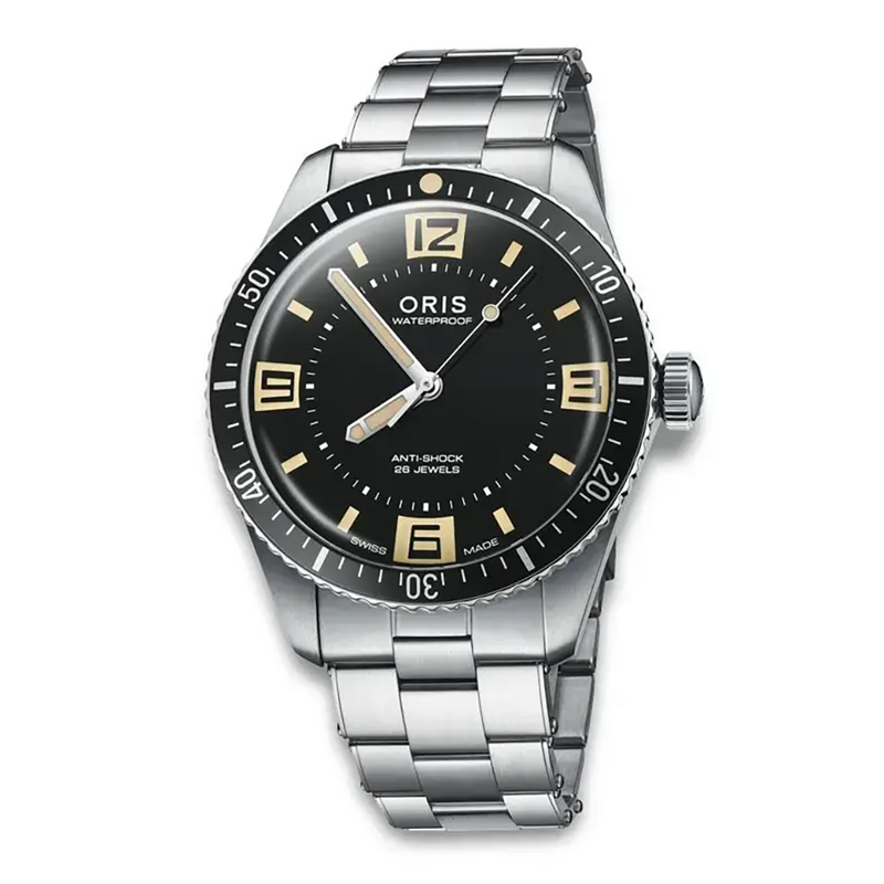 ORIS Divers 65 60th Anniversary 40mm, handla denna klocka online eller i butik hos klockmaster