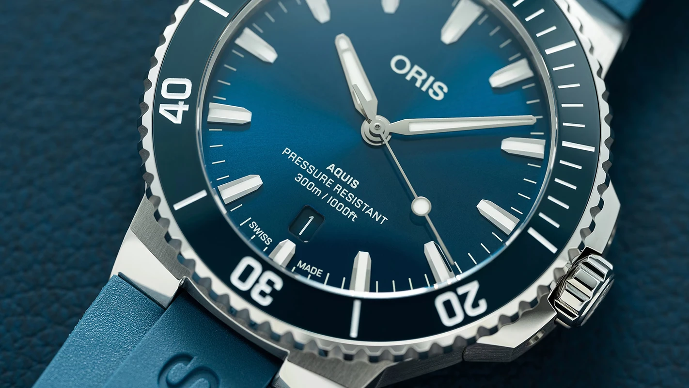 ORIS Aquis Date 41.5mm, klocka som du kan handla till bra pris hos oss på Klockmaster.