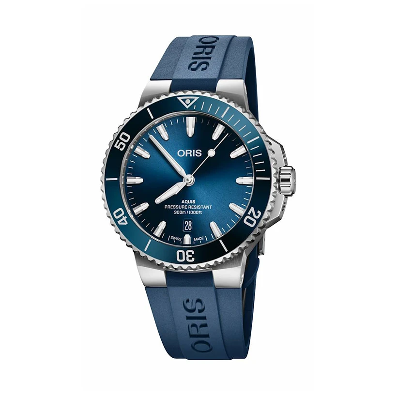 ORIS Aquis Date 41.5mm, handla denna klocka online eller i butik hos klockmaster