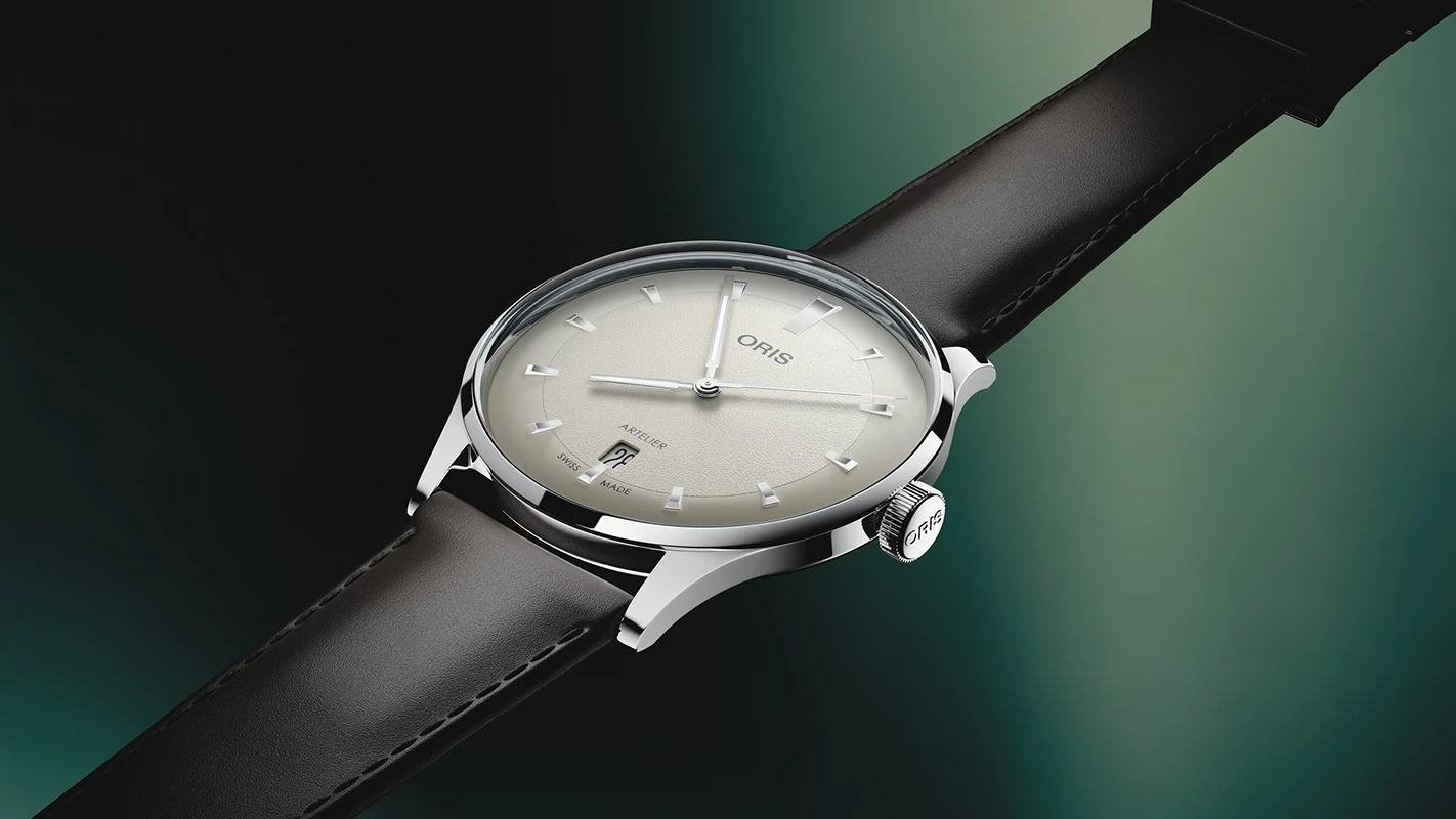 ORIS Artelier Date 38mm, klocka som du kan handla till bra pris hos oss på Klockmaster.