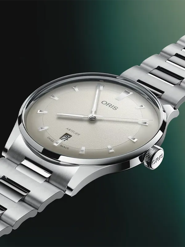 ORIS Artelier Date 38mm 73378104051MB, klocka som du kan handla till bra pris hos oss på Klockmaster.