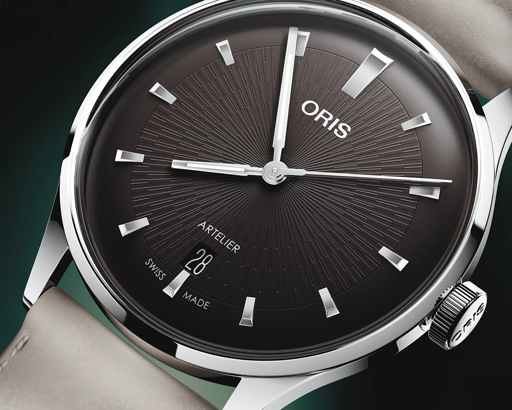 ORIS Artelier Date 38mm, klocka som du kan handla till bra pris hos oss på Klockmaster.