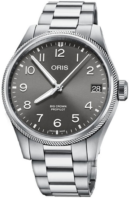 ORIS Big Crown ProPilot Date 41mm, handla denna klocka online eller i butik hos klockmaster