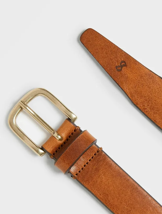 Saddler Epping Läderbälte 80cm - Ljusbrun 771780002080, klocka som du kan handla till bra pris hos oss på Klockmaster.