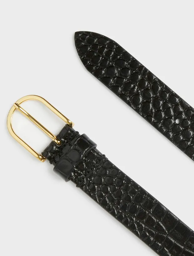 Saddler Safira Läderbälte 95cm - Svart 774170666095, klocka som du kan handla till bra pris hos oss på Klockmaster.