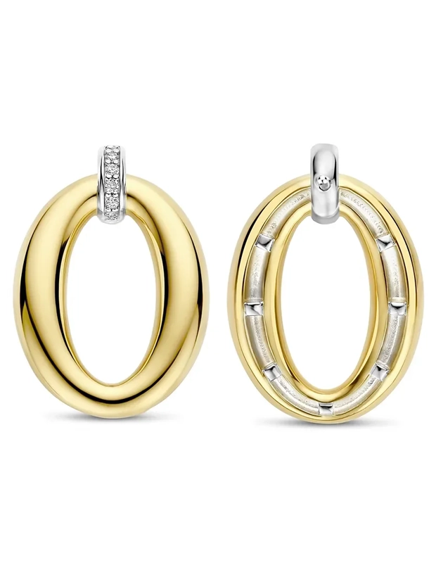 Ti Sento Classic Soft Oval Örhängen - Guld 78013ZY, klocka som du kan handla till bra pris hos oss på Klockmaster.