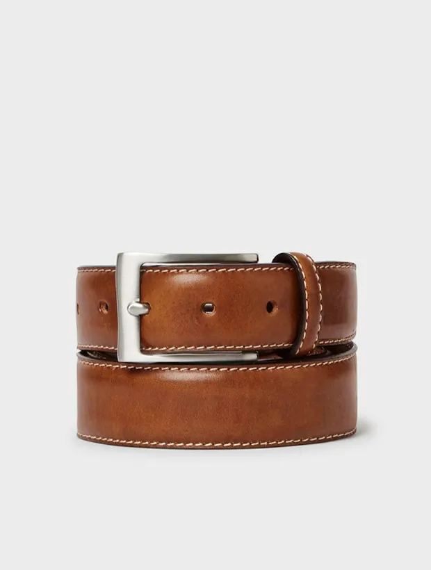 Saddler Odense Läderbälte 85cm - Ljusbrun 783380002085, handla denna klocka online eller i butik hos klockmaster