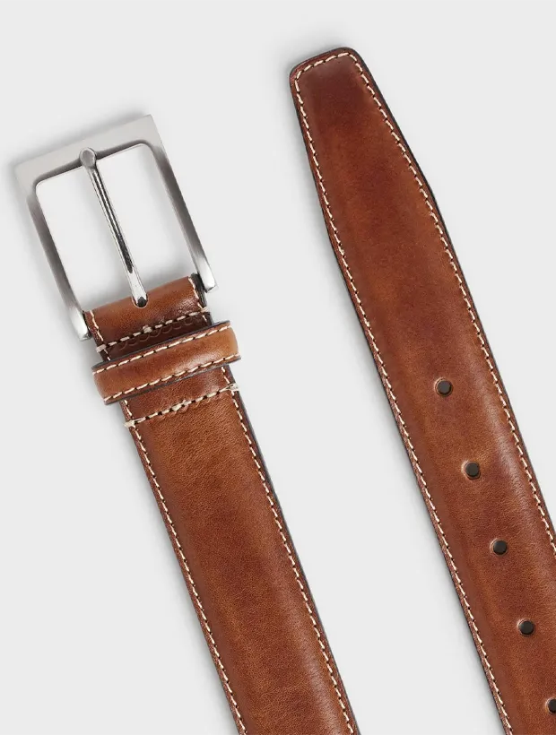Saddler Odense Läderbälte 105cm - Ljusbrun 783380002105, klocka som du kan handla till bra pris hos oss på Klockmaster.