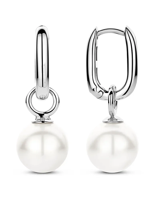 Ti Sento Pearl Charm Örhängen - Silver 7848WP, klocka som du kan handla till bra pris hos oss på Klockmaster.