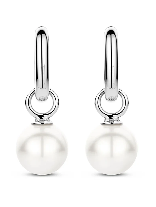 Ti Sento Pearl Charm Örhängen - Silver 7848WP, klocka som du kan handla till bra pris hos oss på Klockmaster.