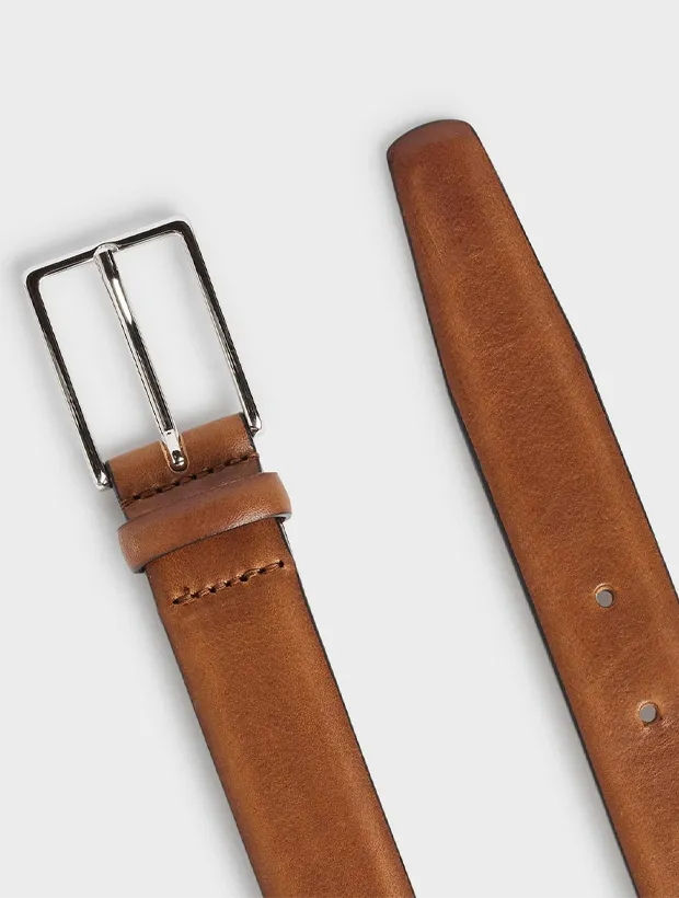 Saddler Flen Läderbälte 85cm - Brun 787870002085, klocka som du kan handla till bra pris hos oss på Klockmaster.