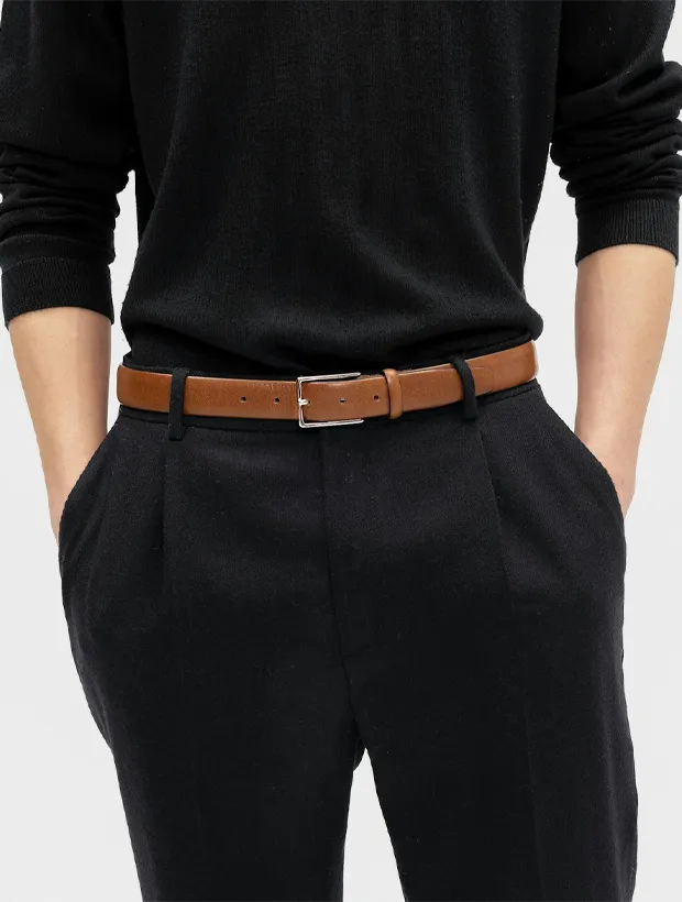 Saddler Flen Läderbälte 85cm - Brun 787870002085, klocka som du kan handla till bra pris hos oss på Klockmaster.