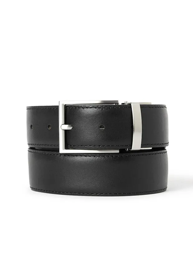 Saddler Valter Vändbart Läderbälte 90cm - Svart/Brun 789360101090, handla denna klocka online eller i butik hos klockmaster