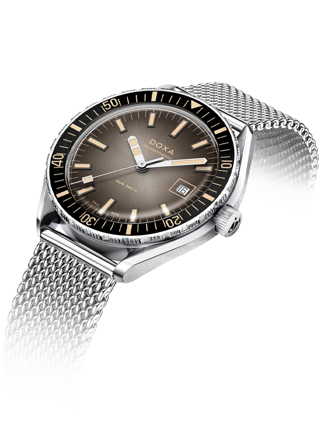 DOXA SUB 200 II Sharkhunter Vintage 44mm 795.10.101B.10, klocka som du kan handla till bra pris hos oss på Klockmaster.