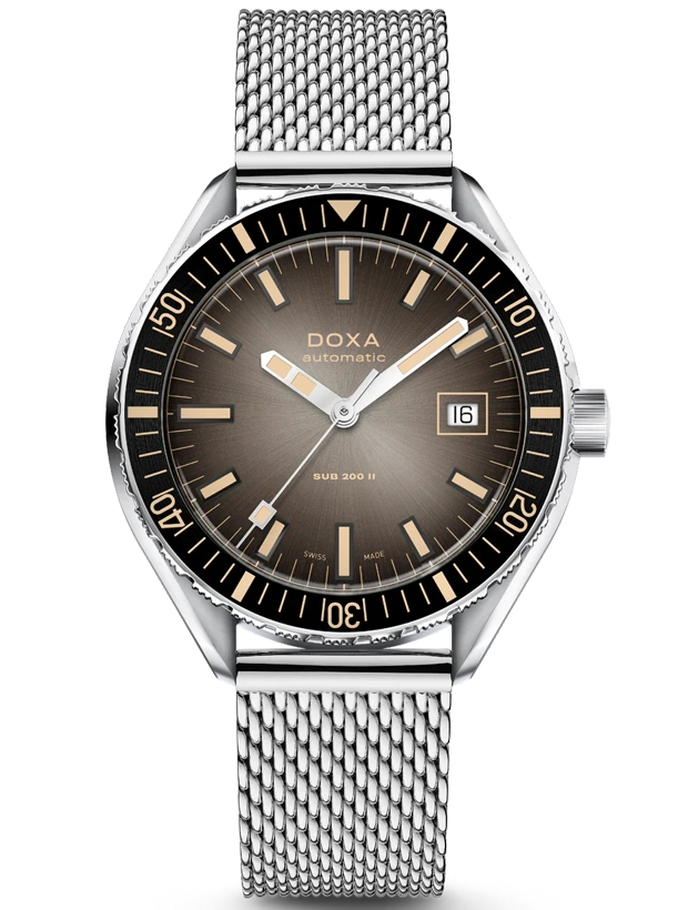 DOXA SUB 200 II Sharkhunter Vintage 44mm 795.10.101B.10, handla denna klocka online eller i butik hos klockmaster
