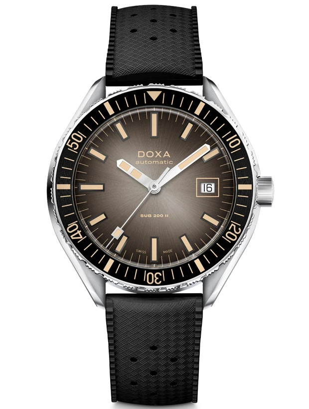 DOXA SUB 200 II Sharkhunter Vintage 44mm 795.10.101B.20, handla denna klocka online eller i butik hos klockmaster