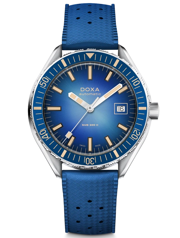 DOXA SUB 200 Caribbean 44mm 795.10.201.32, handla denna klocka online eller i butik hos klockmaster