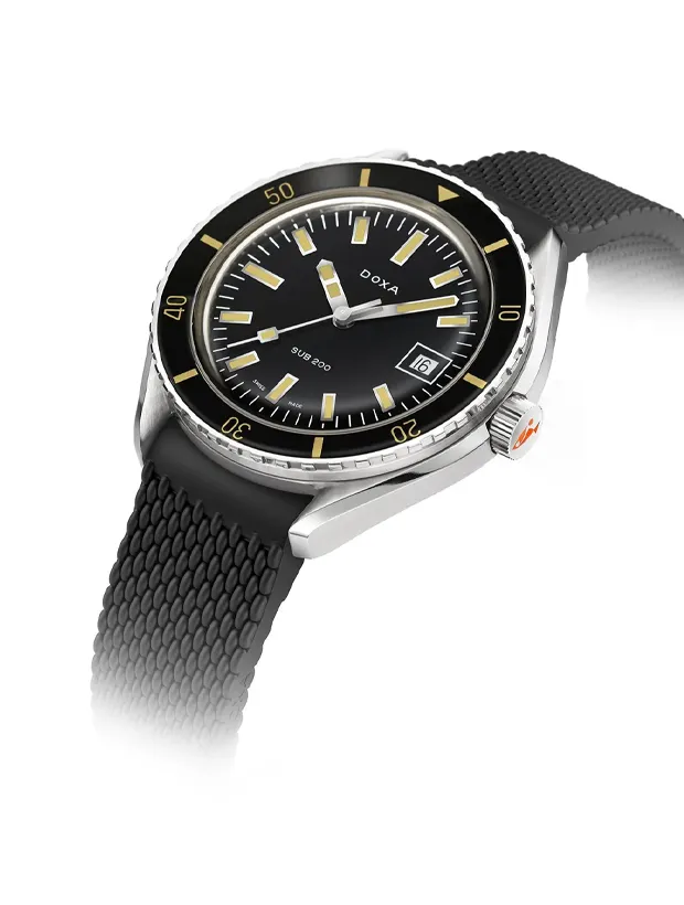 DOXA SUB 200 Sharkhunter 42mm 799.10.101.20, klocka som du kan handla till bra pris hos oss på Klockmaster.