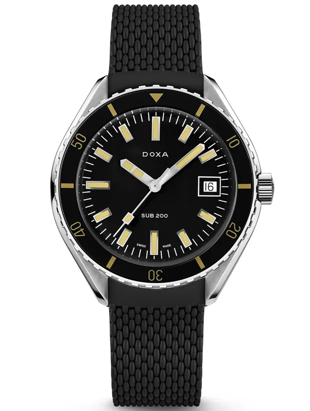 DOXA SUB 200 Sharkhunter 42mm 799.10.101.20, handla denna klocka online eller i butik hos klockmaster