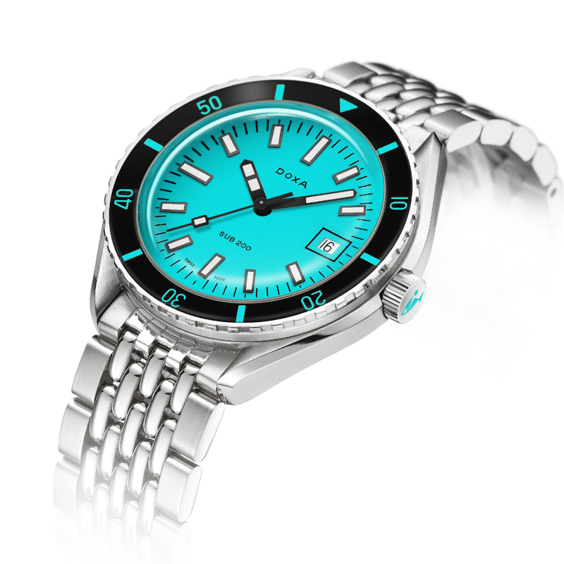 DOXA SUB 200 AQUAMARINE , klocka som du kan handla till bra pris hos oss på Klockmaster.