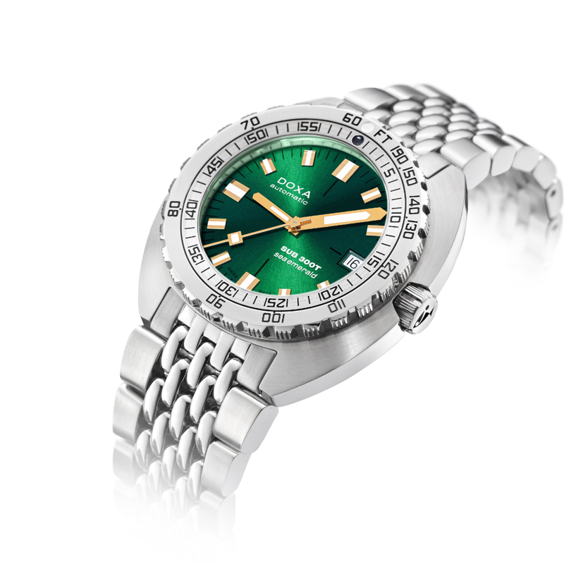 DOXA SUB 300T SEA EMERALD, klocka som du kan handla till bra pris hos oss på Klockmaster.