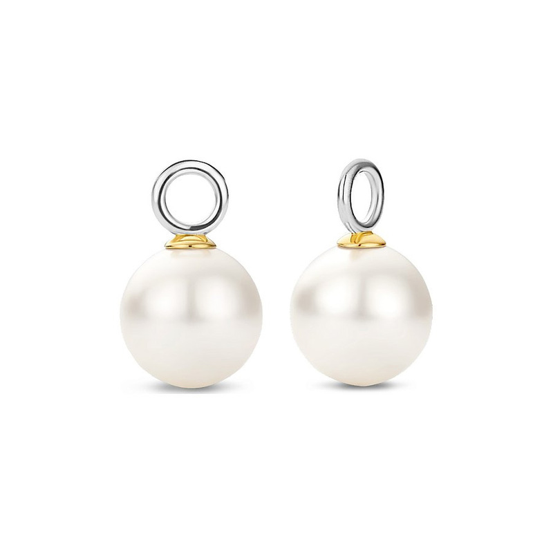 Ti Sento Milano Earcharms  - Vit och Guld och Silver 9236PW, handla denna klocka online eller i butik hos klockmaster