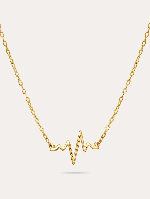 By Sofia Wistam Heartbeat Mini Guldhalsband A-7540606, handla denna klocka online eller i butik hos klockmaster
