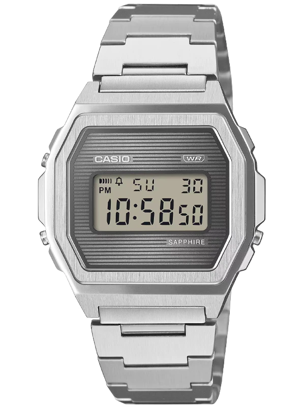 CASIO Vintage Iconic 38mm A1000SP-7ER, handla denna klocka online eller i butik hos klockmaster