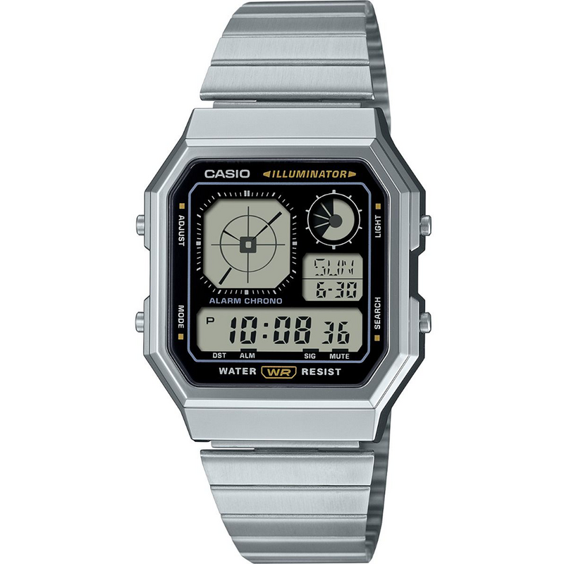 CASIO Vintage Retro-futuristic 34mm, handla denna klocka online eller i butik hos klockmaster