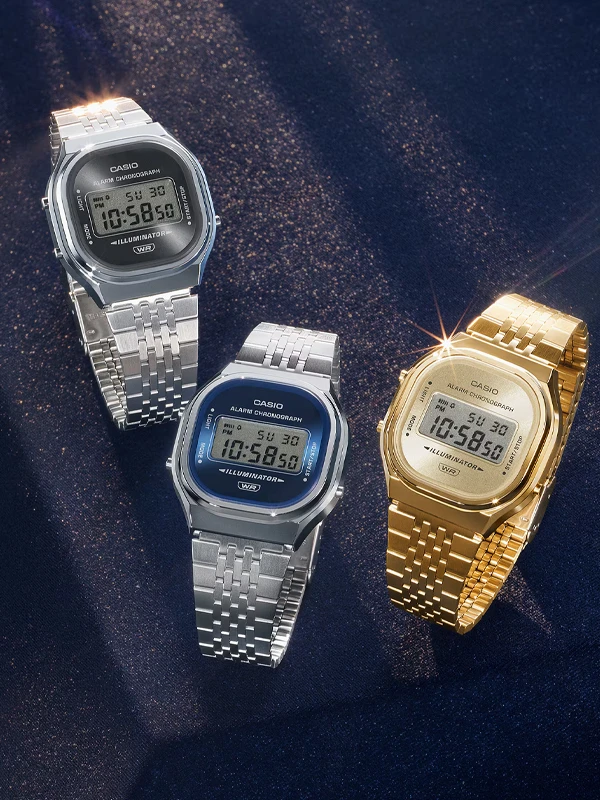 CASIO Vintage 37mm A140WEG-9AEF, klocka som du kan handla till bra pris hos oss på Klockmaster.