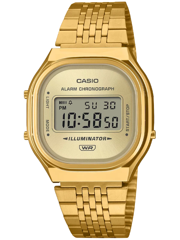 CASIO Vintage 37mm A140WEG-9AEF, handla denna klocka online eller i butik hos klockmaster