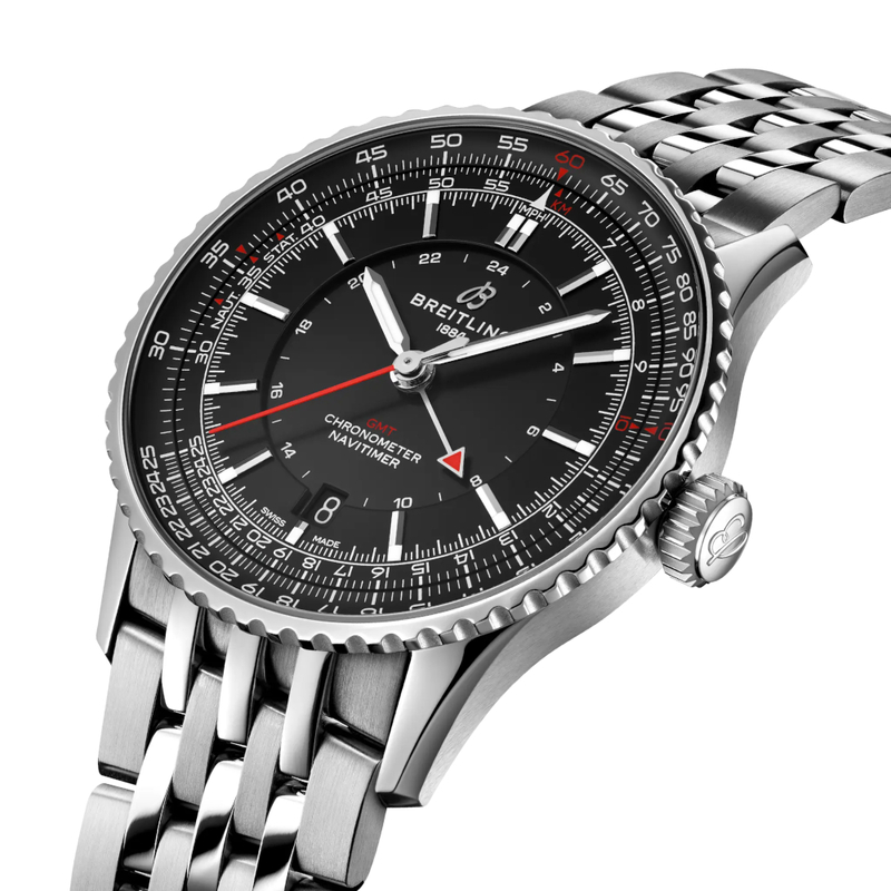 BREITLING NAVITIMER AUTO GMT 4 , klocka som du kan handla till bra pris hos oss på Klockmaster.