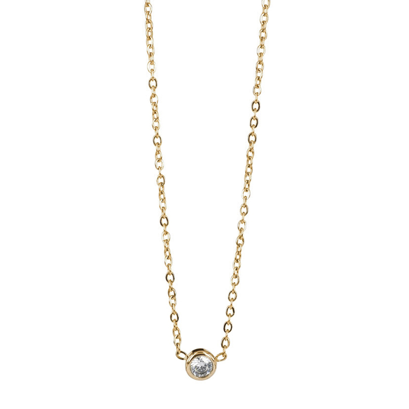 Astrid och Agnes Halsband Lilly - Guld AA357422, handla denna klocka online eller i butik hos klockmaster