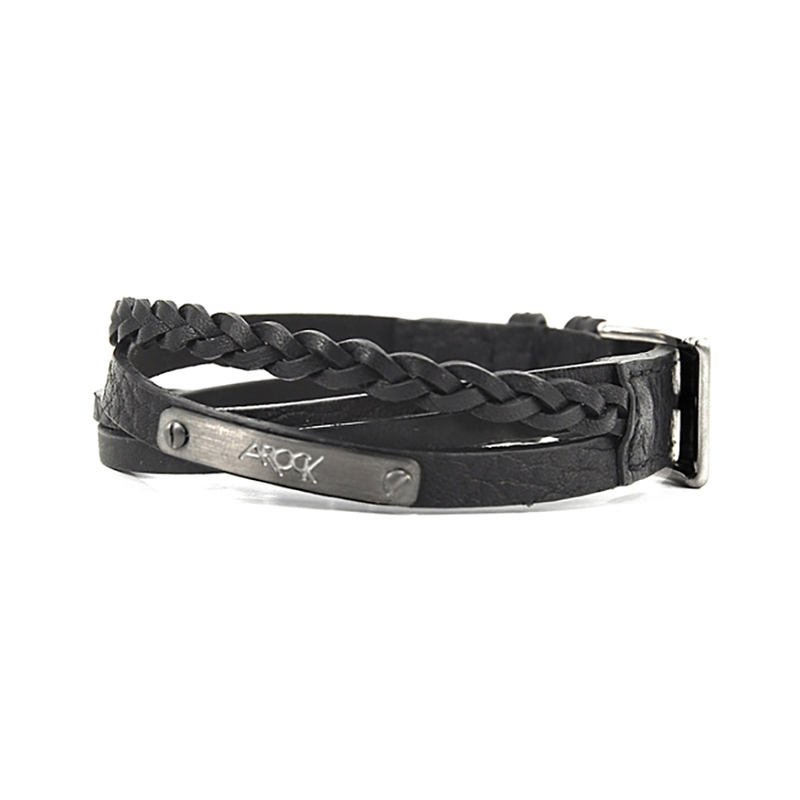 AROCK Armband Icon - Svart och gunmetal AA361603, handla denna klocka online eller i butik hos klockmaster