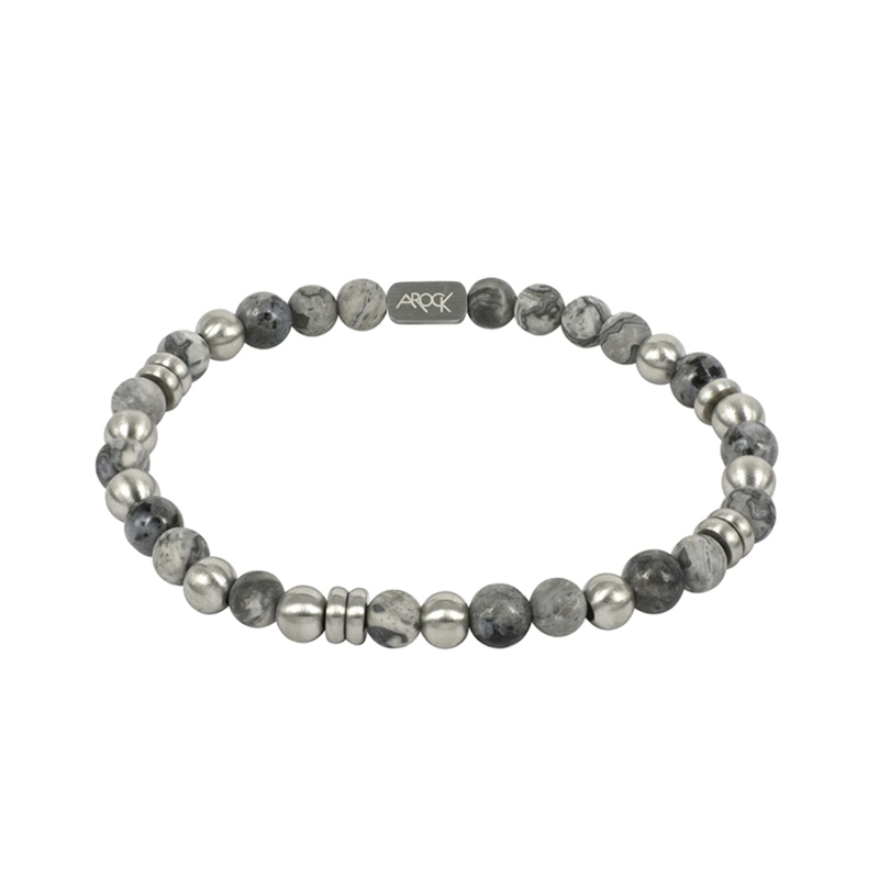 AROCK Armband  - Grått och stål AA363140, handla denna klocka online eller i butik hos klockmaster