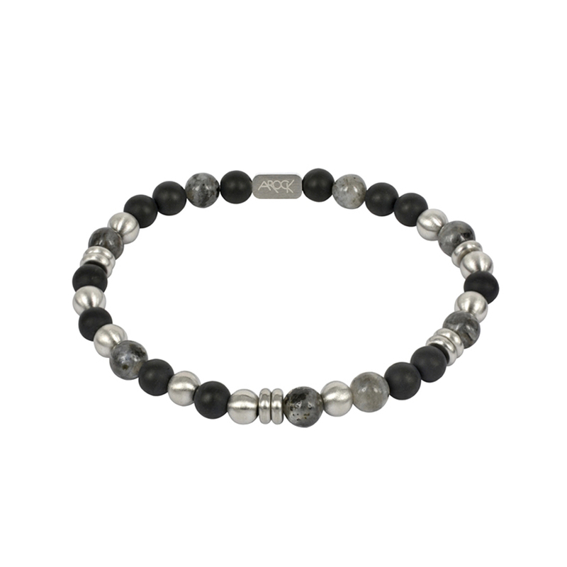 AROCK Armband Eddie - Svart och stål AA363669, handla denna klocka online eller i butik hos klockmaster
