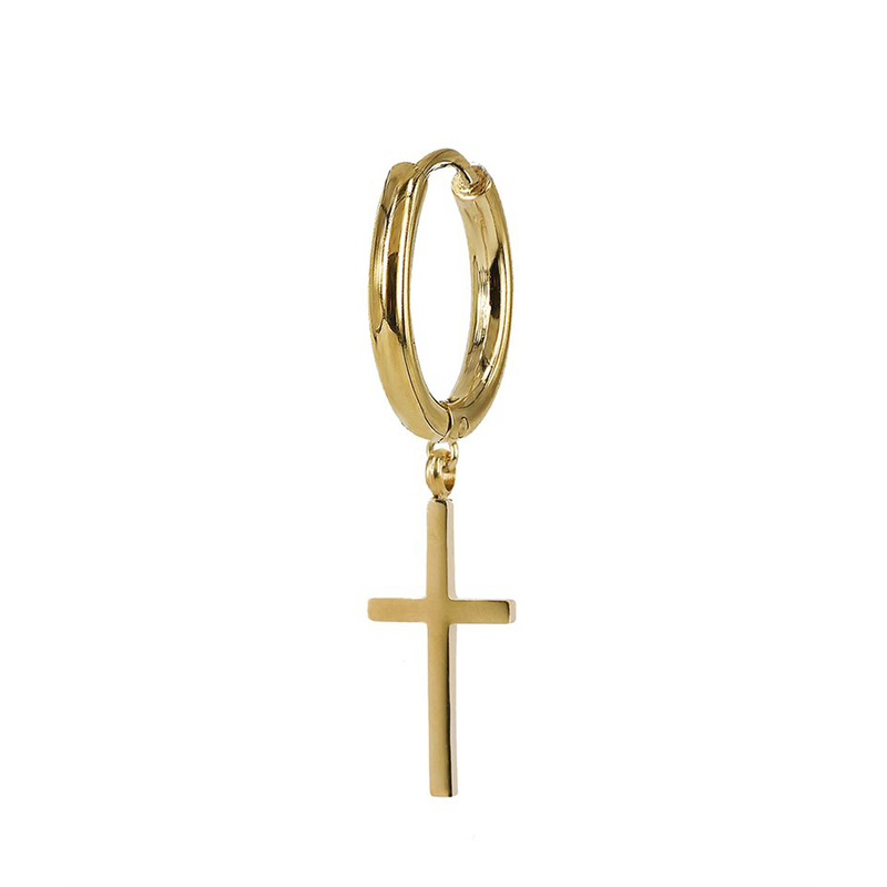 AROCK Örhänge Cross - Guld AA366752, handla denna klocka online eller i butik hos klockmaster