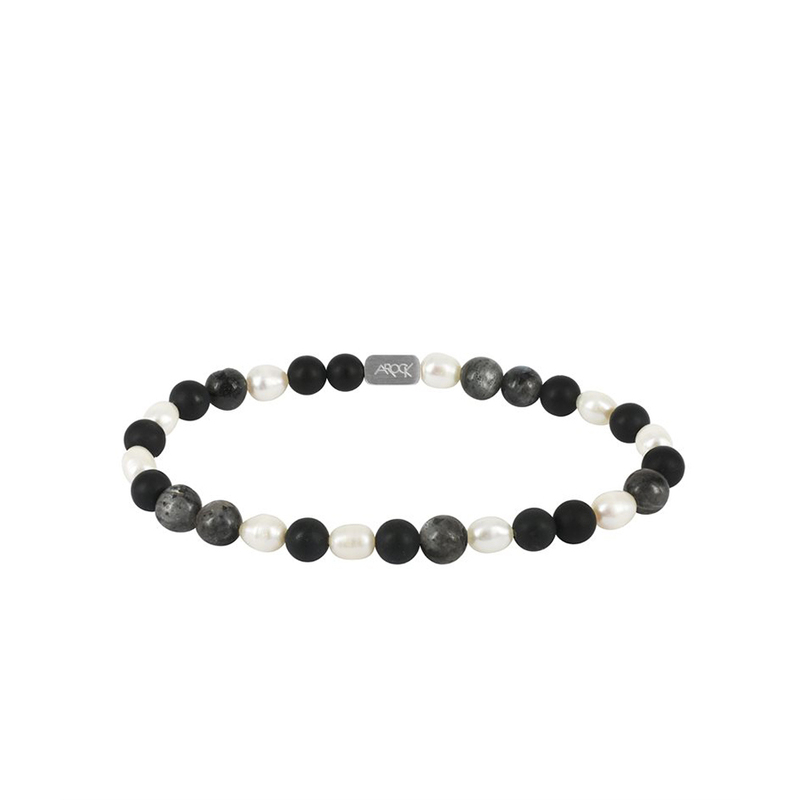 AROCK Armband Mateo - Svart/vit AA366769, handla denna klocka online eller i butik hos klockmaster